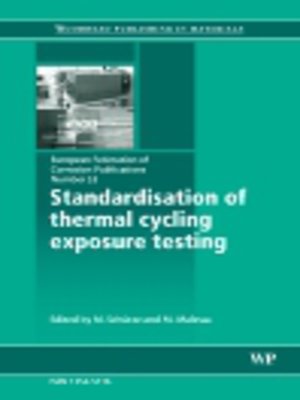 cover image of Standardisation of Thermal Cycling Exposure Testing